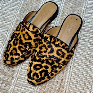 Leopard Print Mules